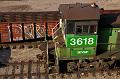 BNSF 3618  - Cab photo